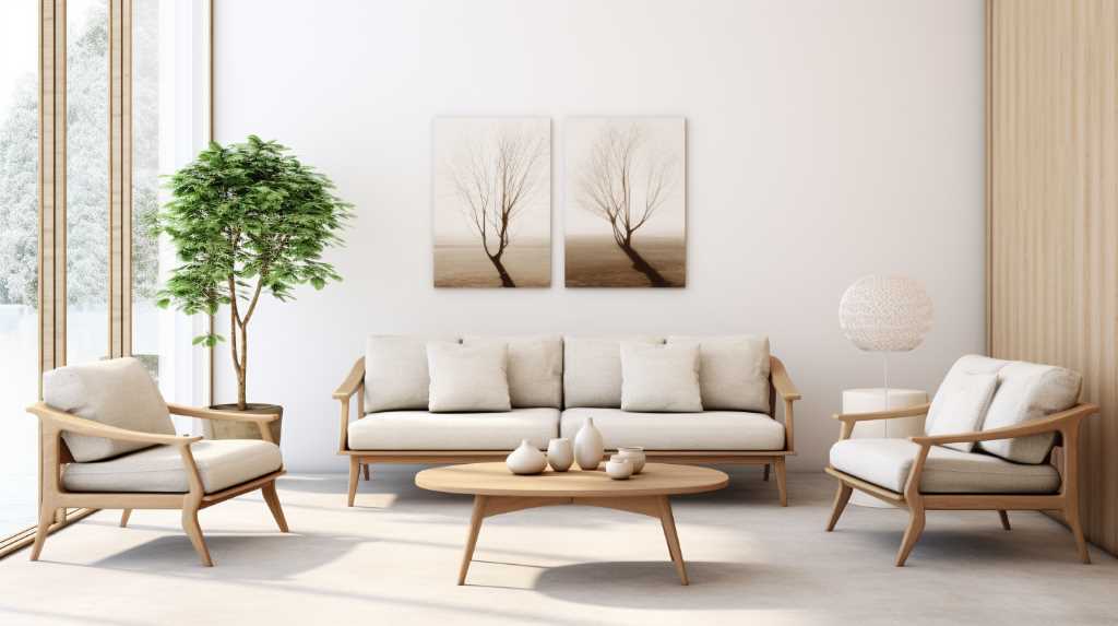 Intérieur moderne et chaleureux