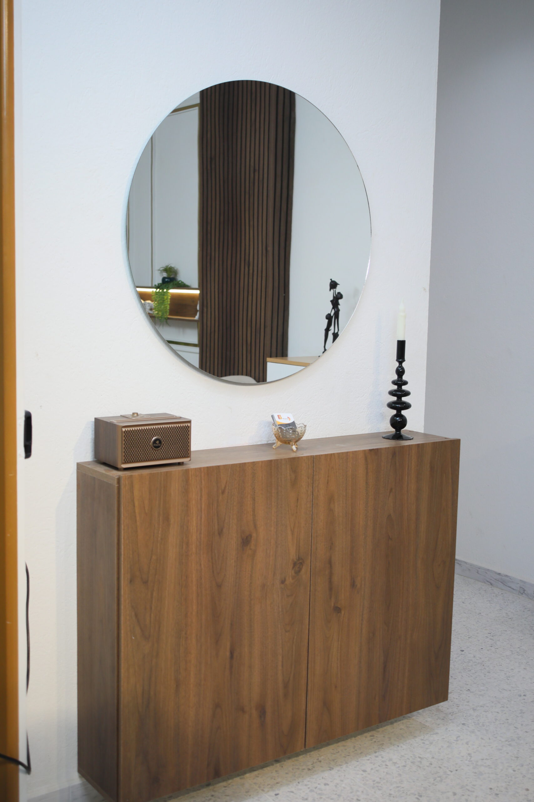 Meuble chaussures Teck