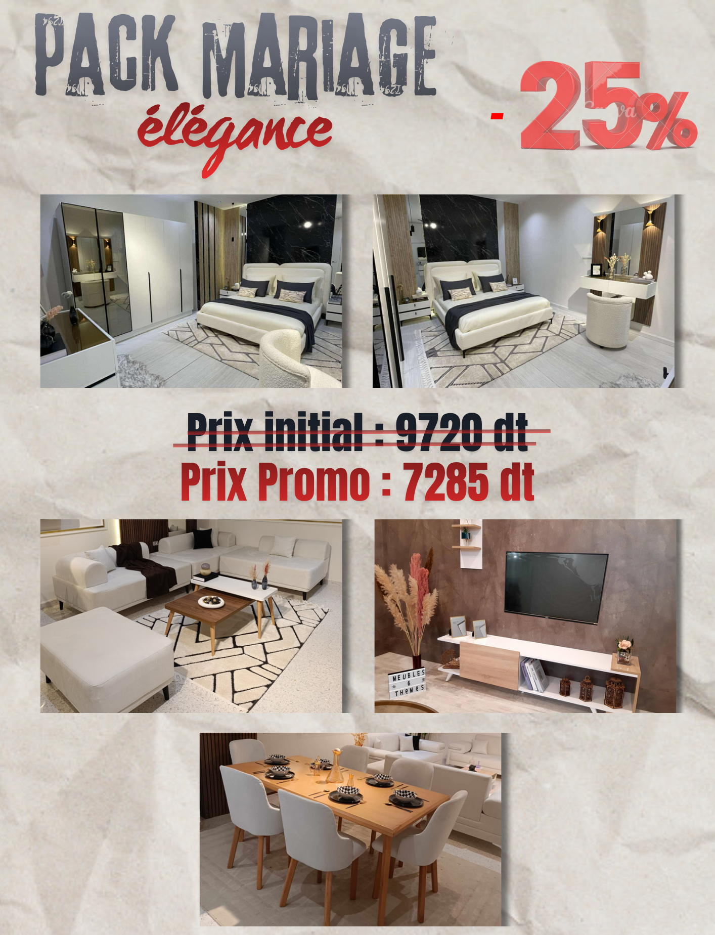 PACK MARIAGE ELEGANCE