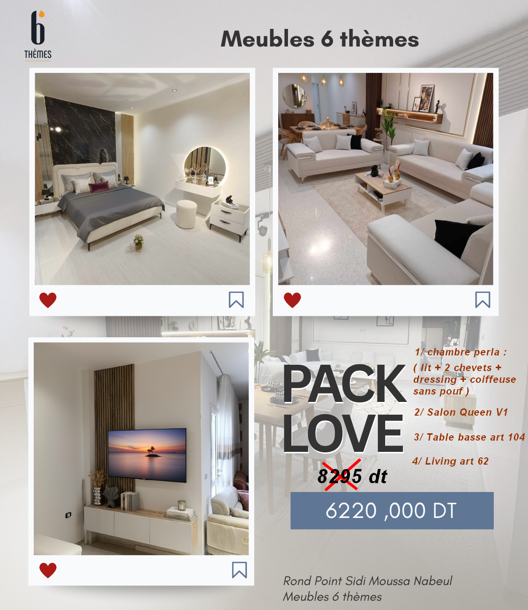 PACK MARIAGE LOVE