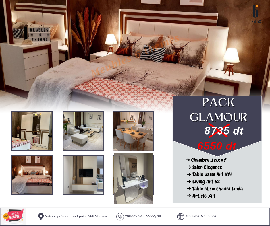 PACK MARIAGE GLAMOUR