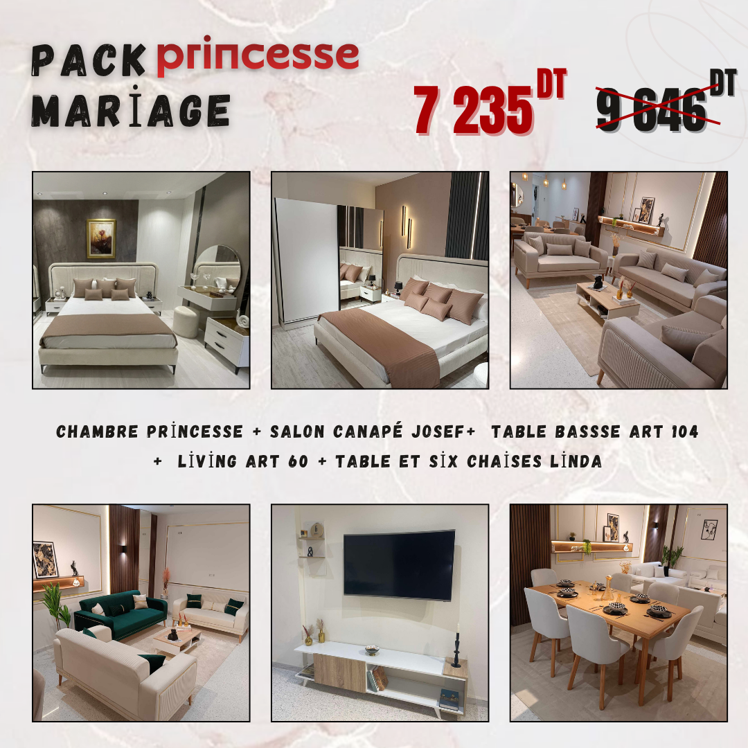 Pack Mariage Princesse