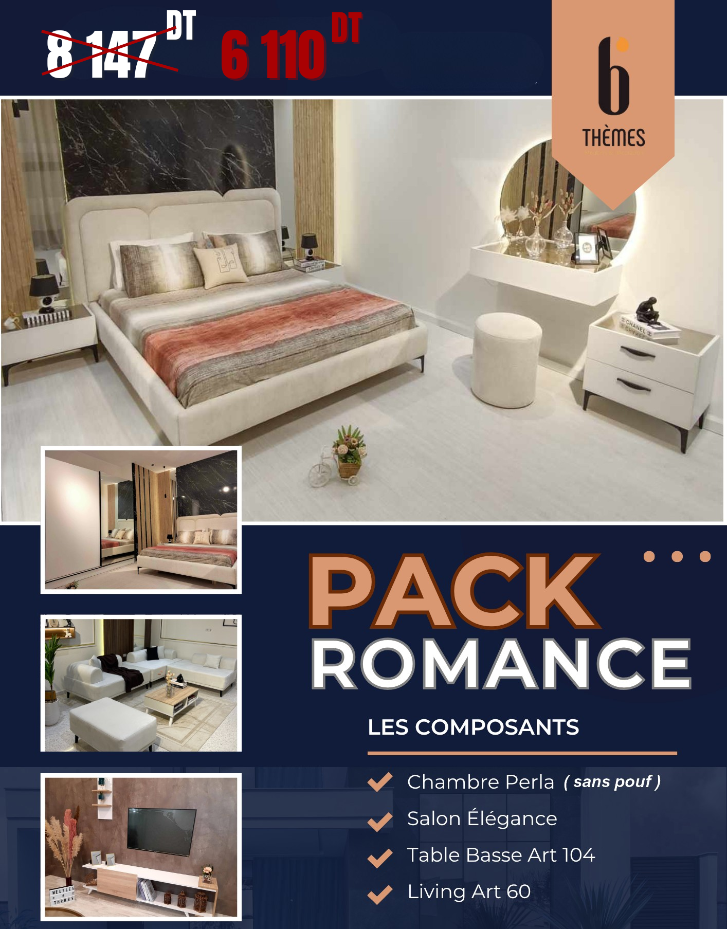 Pack Mariage Romance